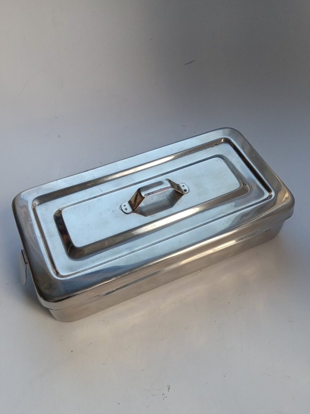Stainless Steel Box Sterilizing Tray with Cover